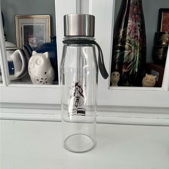 Anime Weekend Atlanta Glass Water Bottle Cold Beverage Container - Picture 4 of 7